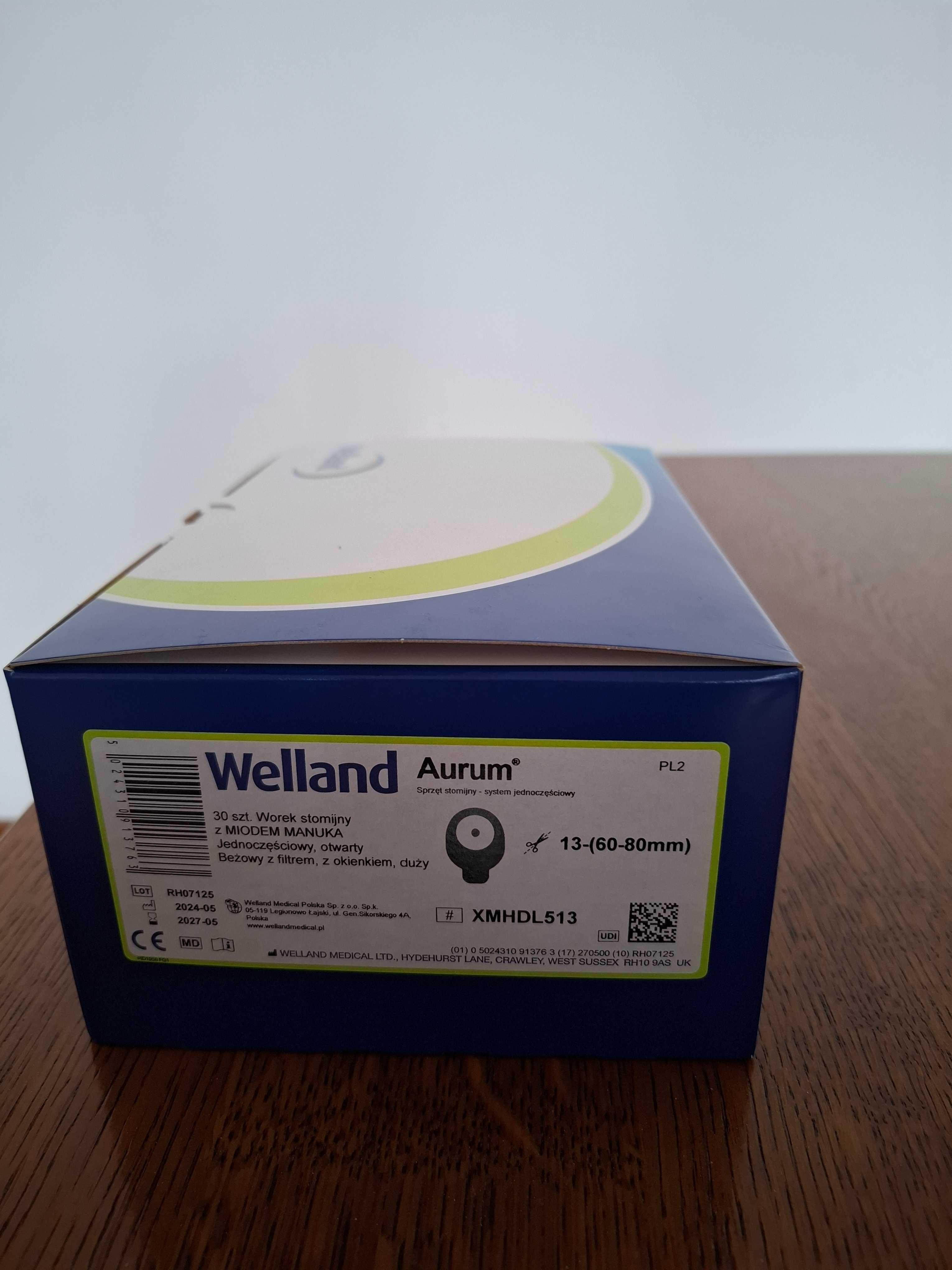 Worki stomijne Welland Aurum
