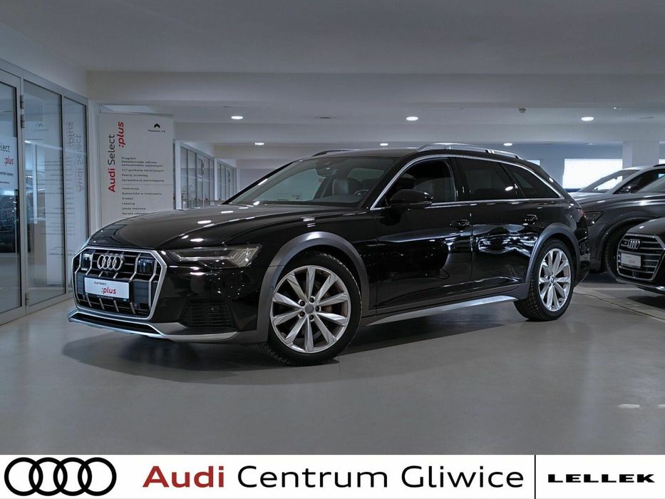 Audi A6 Allroad MatrixLED Kam360 Indukcja Akt Temp Hak B&O Rozp. Znaków Went Fotele