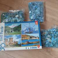 Puzzle trefl 2 × 1000