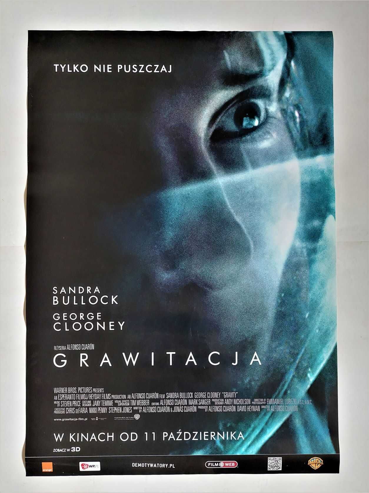 Plakat filmowy oryginalny - Grawitacja