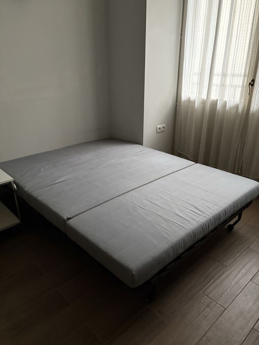 Sofa rozkładana z materacem