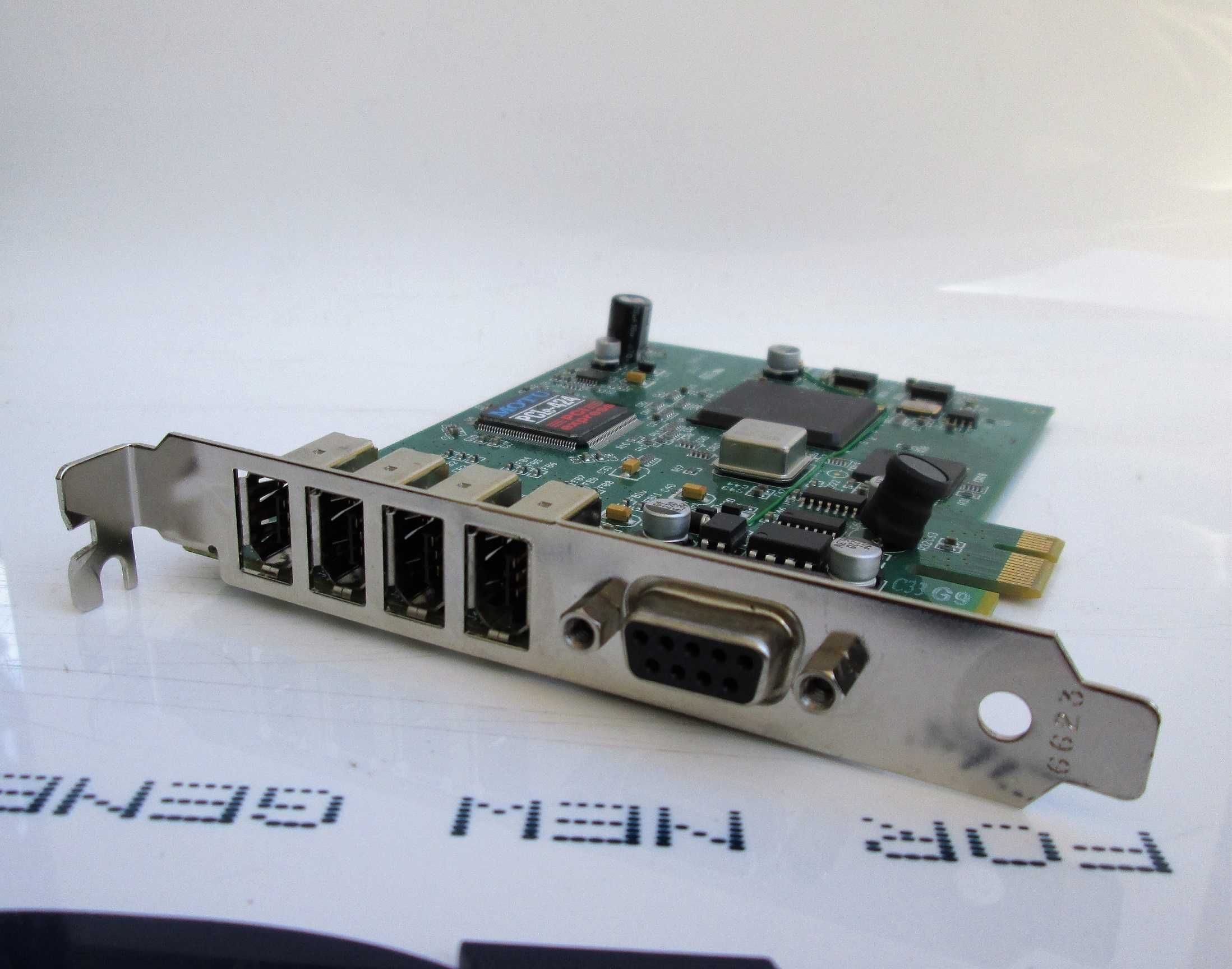 Interface áudio Motu PCIe-424 PCI Express como novo