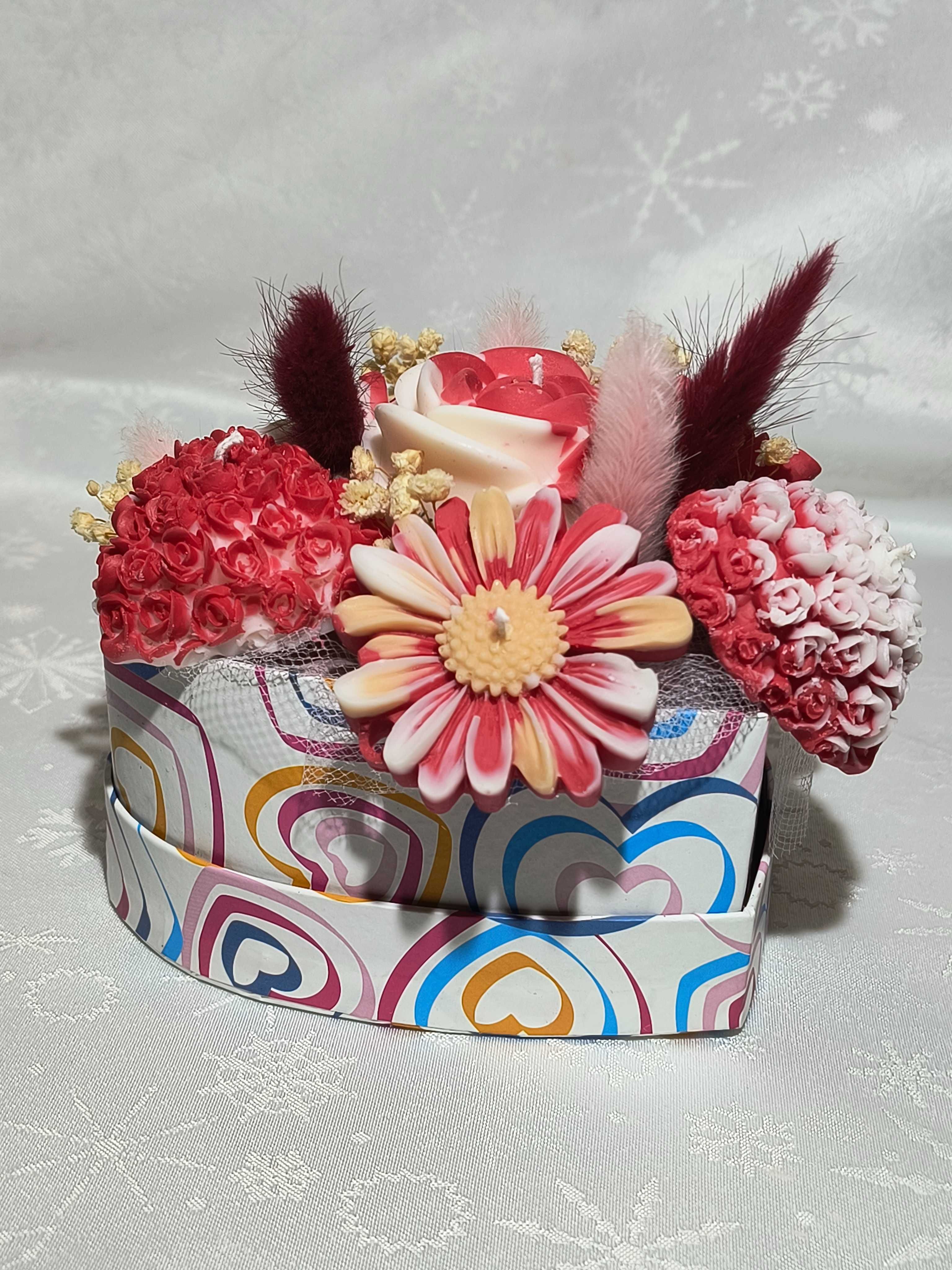 Flower box - sojowe świece zapachowe