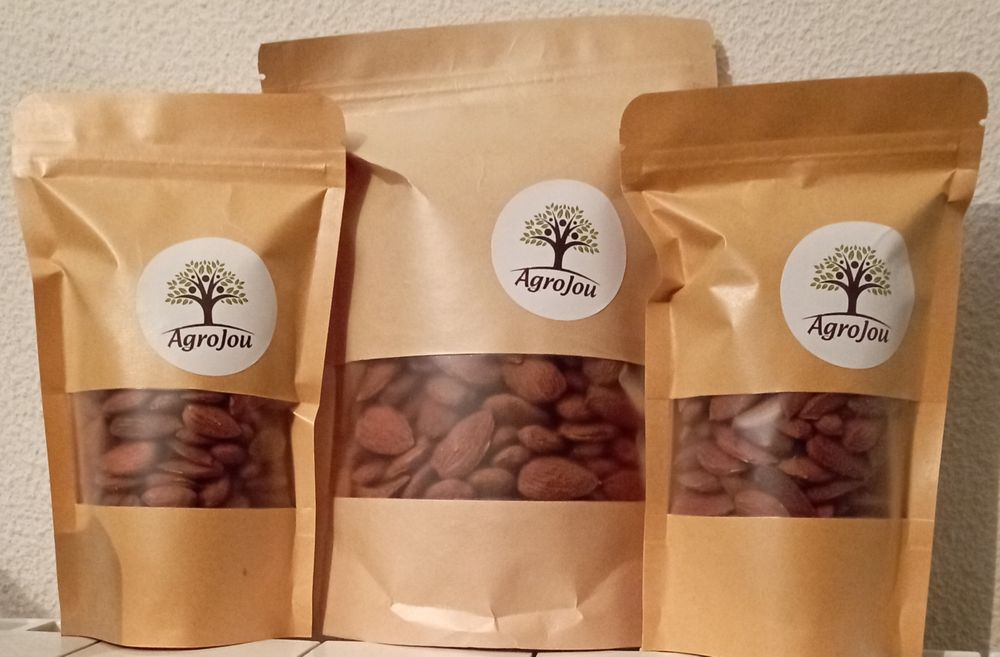 Grão de amêndoa Biológico