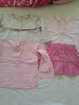 bluzki 3 szt plus spodnica 80 86