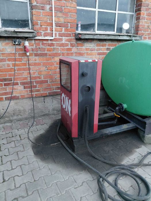 Zbiornik paliwa 4500 l z dystrybutorem