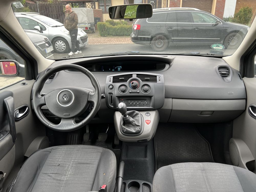 Renault Scenic lifting 2007r 1.5 dci ważne opłaty