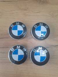 Dekielki emblematy kapsle BMW 68mm do felg 4 szt.