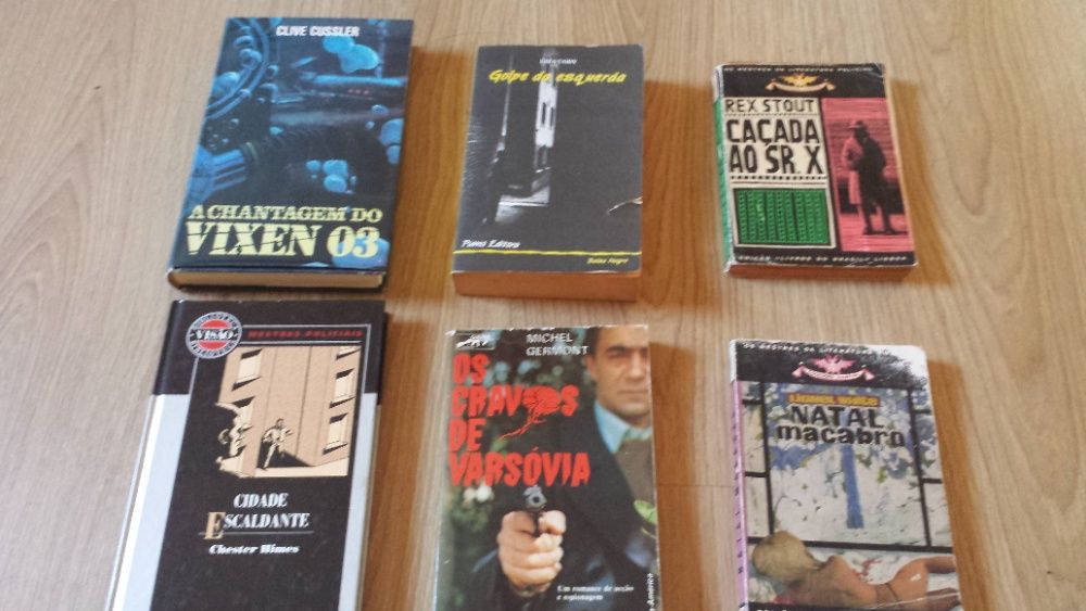 livros policiais