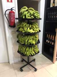 Expositor de bananas e ananás Novo