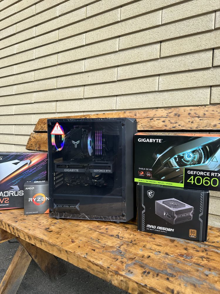 Ігровий ПК | RTX 4060TI | Ryzen 5 5600x | DDR 4 32GB | SSD M2 1TB |