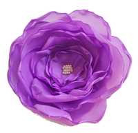 Broszka kwiat jasny fiolet 10cm