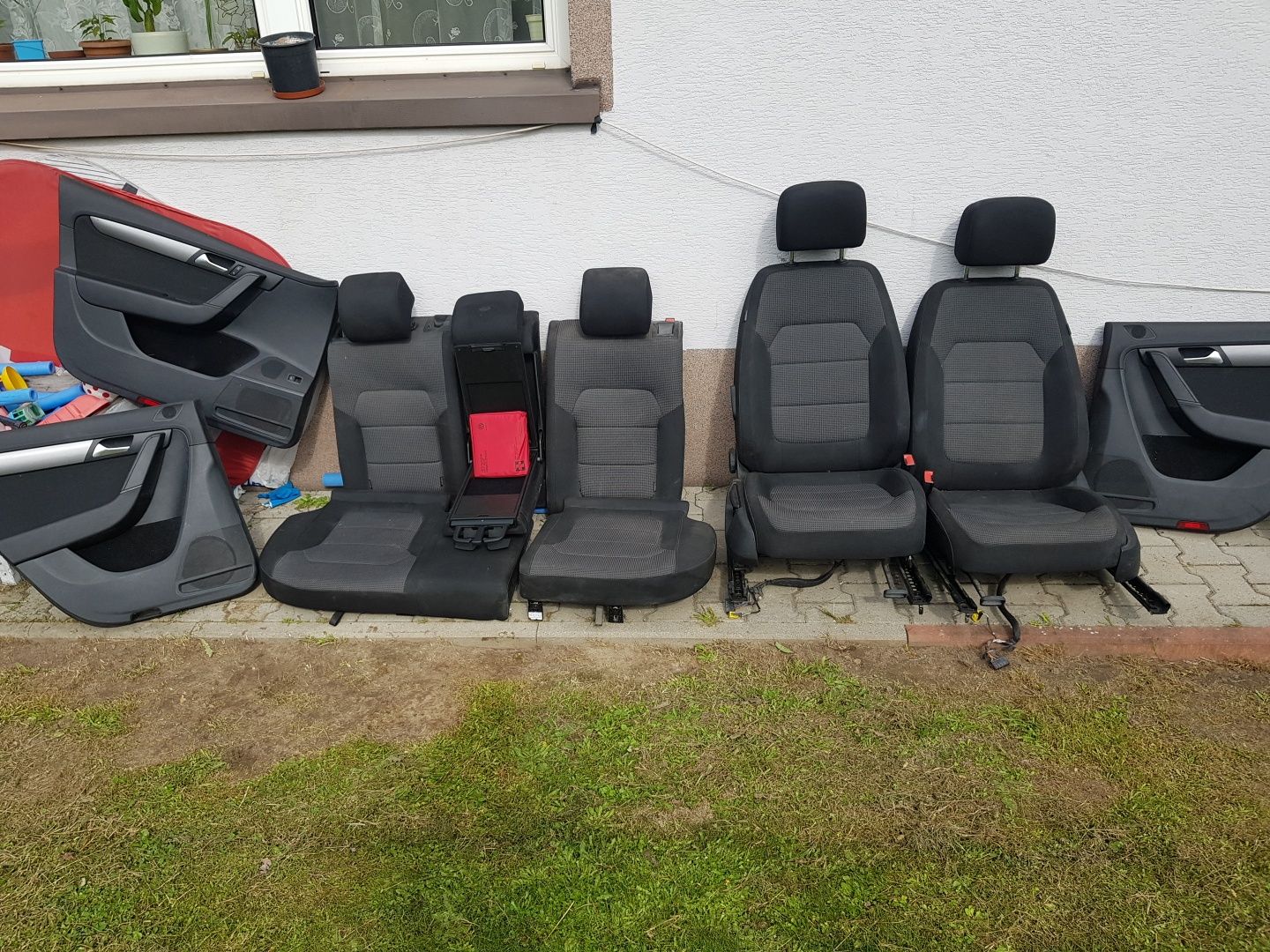 Komplet Foteli 3 Boczki Europa VW Passat B7 3AB