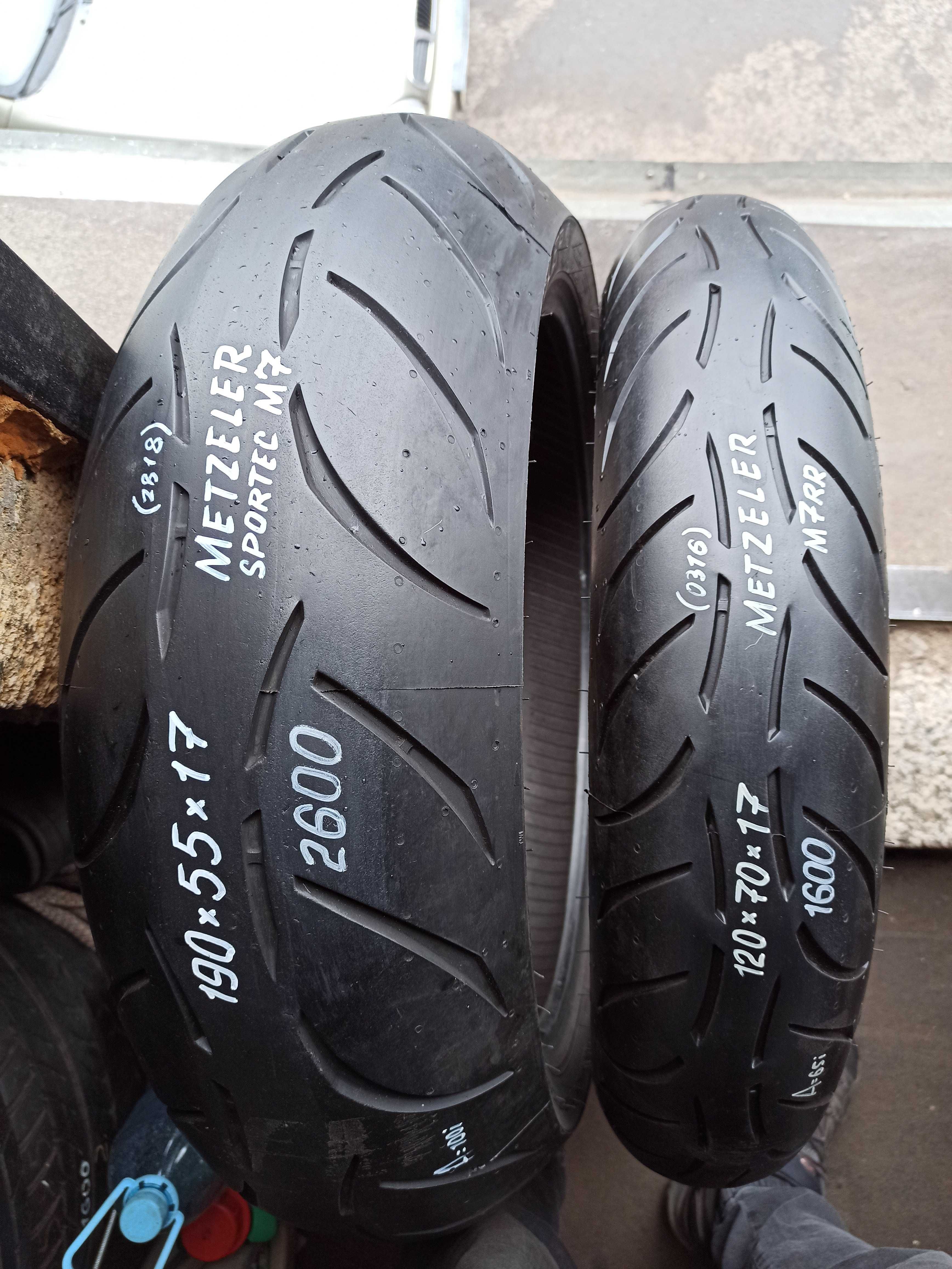 Мото шини комплект 120/70 160 180 60 190 200/ 50 55 R17