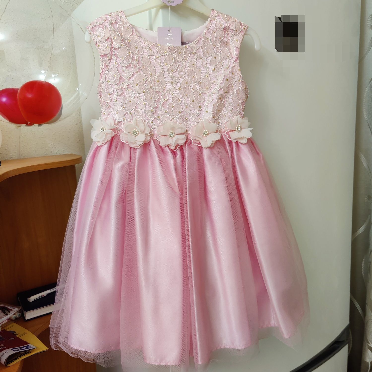 Нарядное платье сукня Dorissa Party Dress на 4-6лет состояние нового