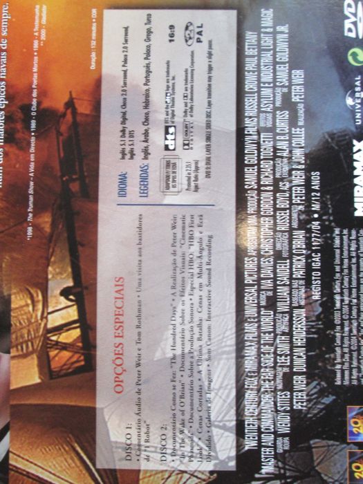 Master e Commander - O Lado Longínquo do Mundo, com Russell Crowe