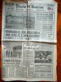 25 de abril de 1974 - Jornal - 1a tentativa de golpe de estado