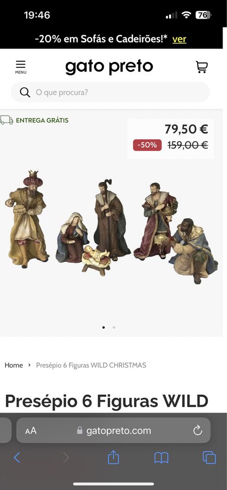 Presepio 6 figuras