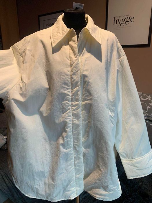 H&M nowa kurtka koszulowa shacket wdzianko narzutka oversize nylon