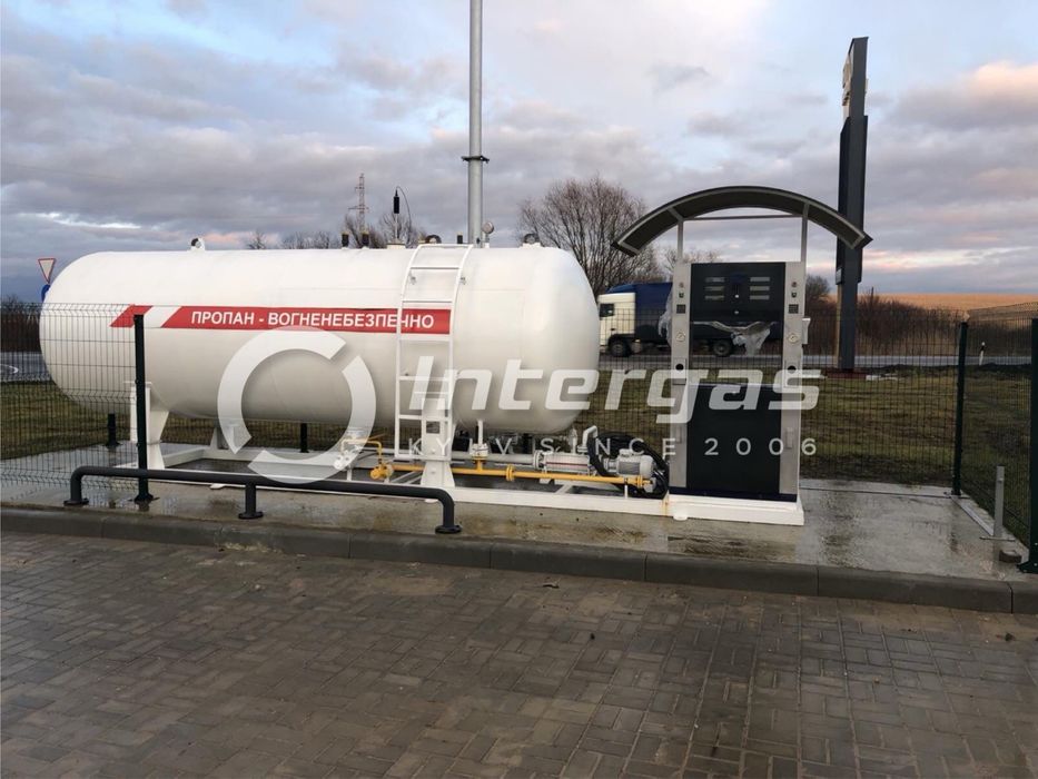 Модуль пропан, газовий модуль, АГЗП, АГЗС, газгольдер, резервуар газ