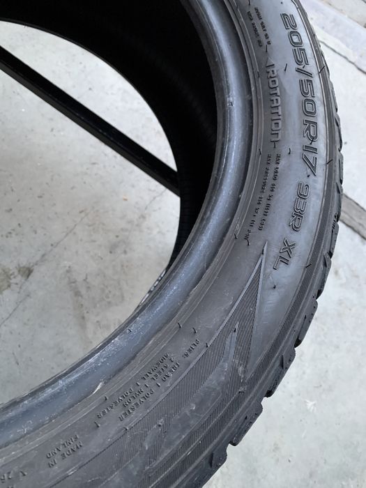 (2шт) 205/50R17 Nokian Hakkapeliitta R2 (6мм) зимові шини