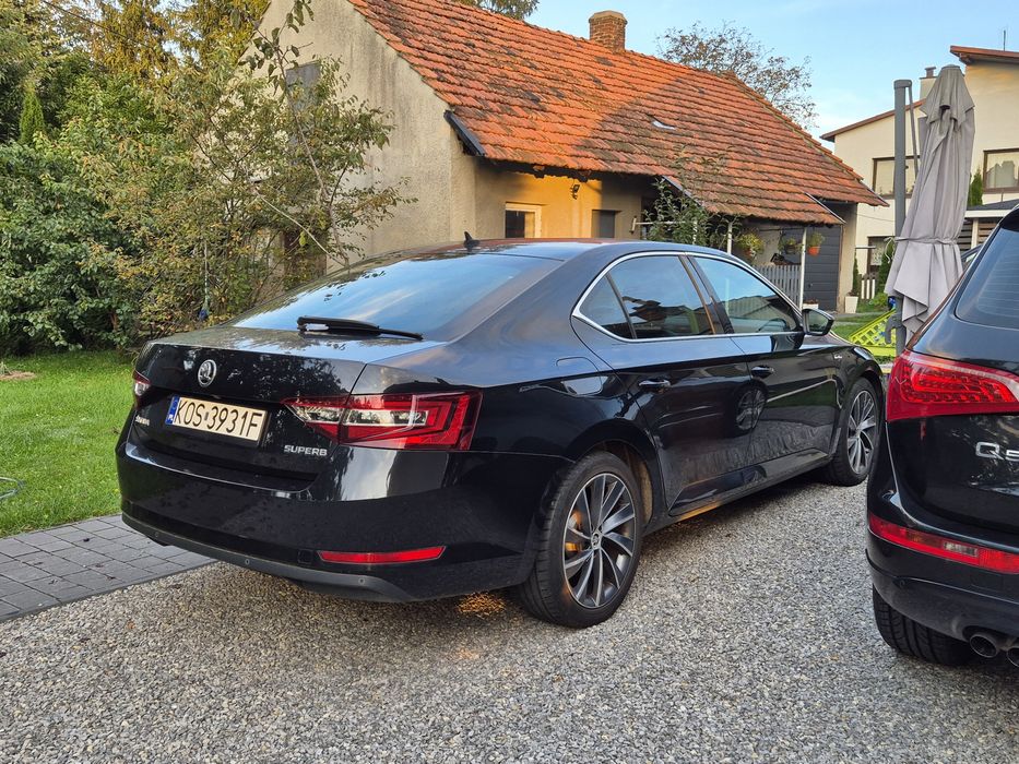 Skoda Superb L&K, DSG, navi, skóra, Canton, nowe turbo i dpf - zamiana
