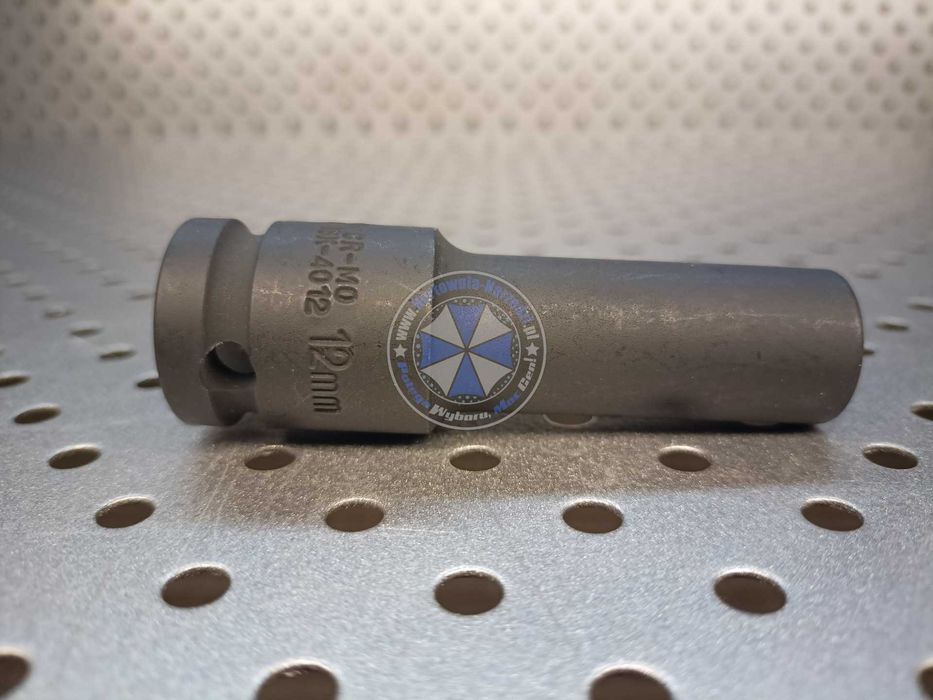 Nasadka długa 12mm Nasadka długa Udarowa 12mm 1/2" klucz 12mm