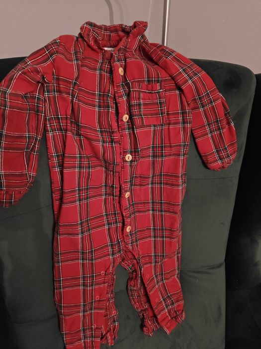 Rampers, piżamka świąteczna