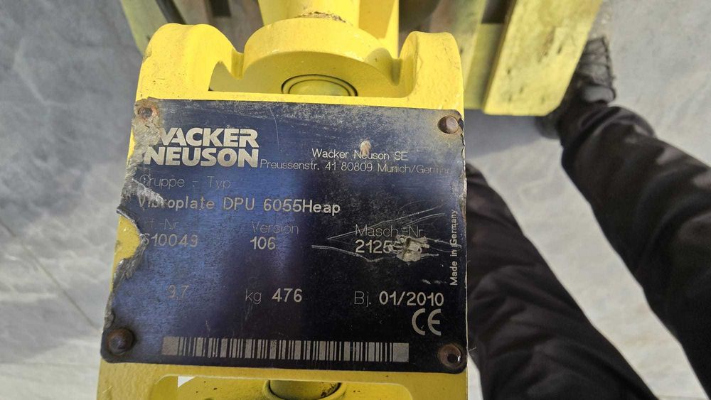 Zagęszczarka Wacker Neuson  Dpu 6055 Bomag Weber Ammann Dynapac