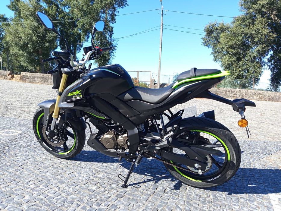 QJ MOTOR SRK 125 só 2,000 kilómetros( nova )