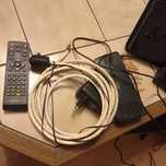 Antena DVB-T dekoder pilot zasilacz