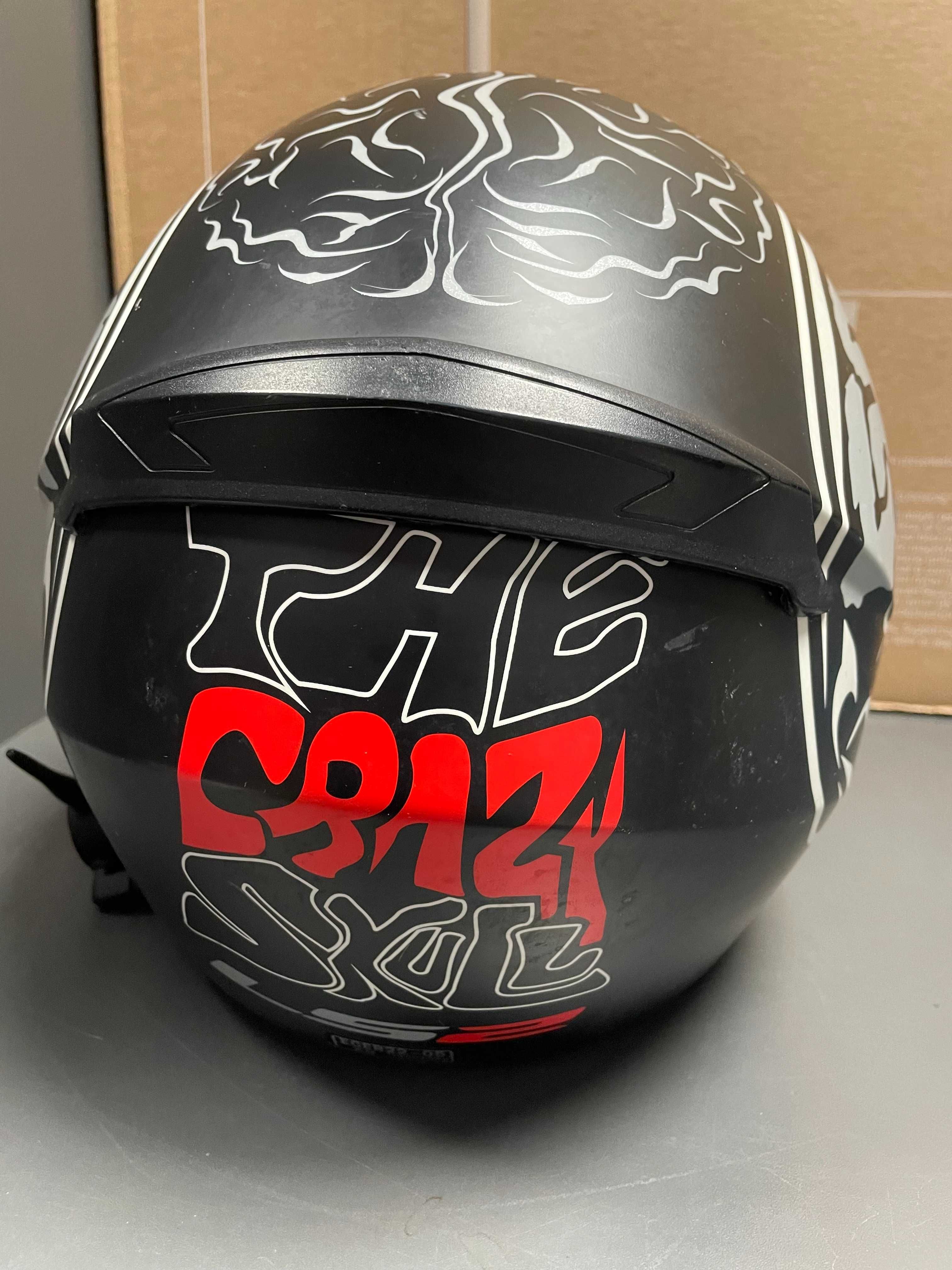 Kask motocyklowy LS2 roz. XS z interkomem Ejeas-E6