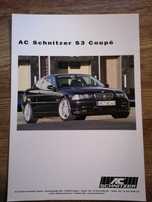 Prospekt AC Schnitzer BMW 3 E46 Coupe