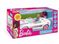 BARBIE Zdalnie sterowany biały kabriolet, pojazd