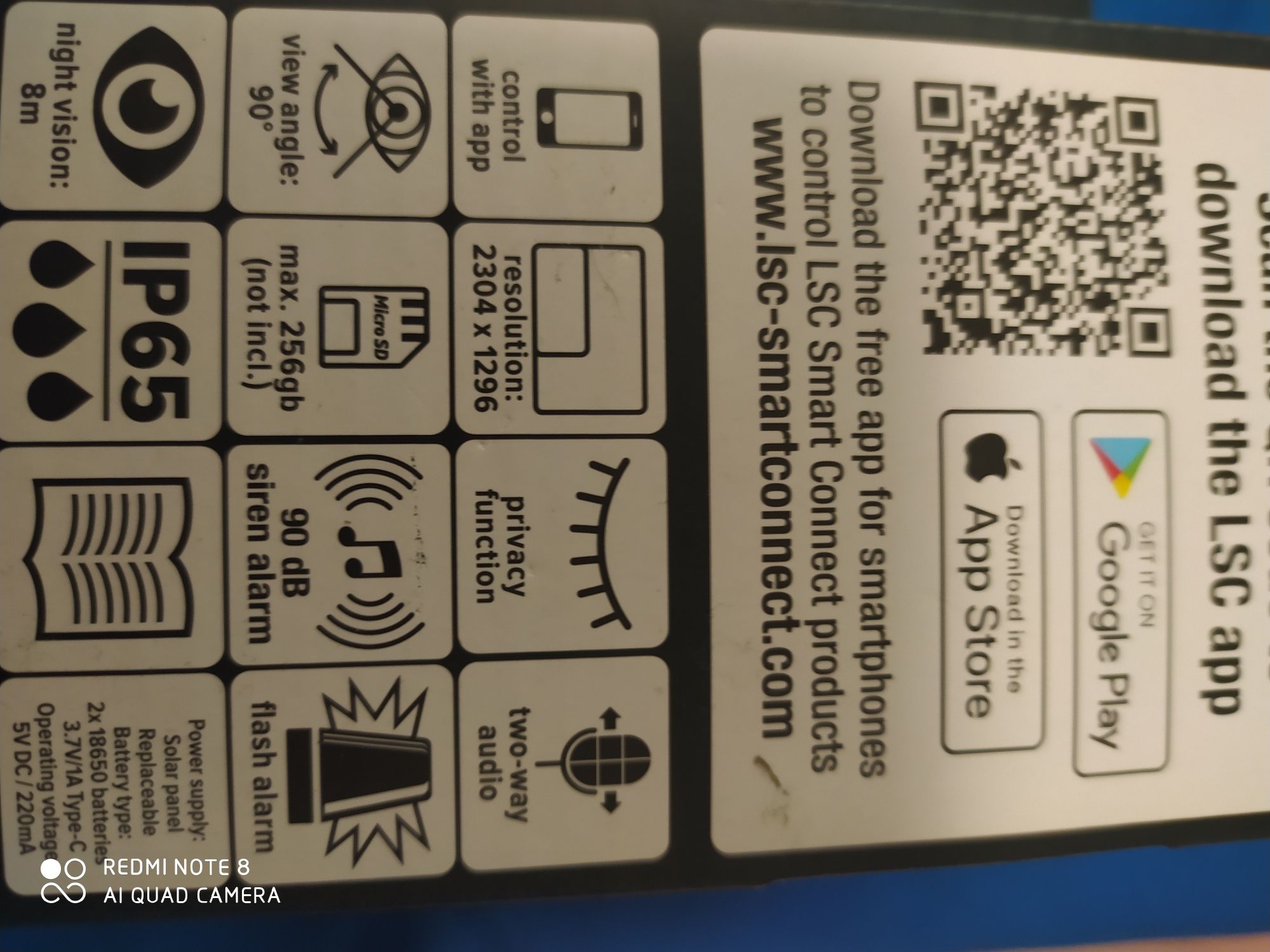 Kamera Zewnętrzna LSC SMART CONNECT