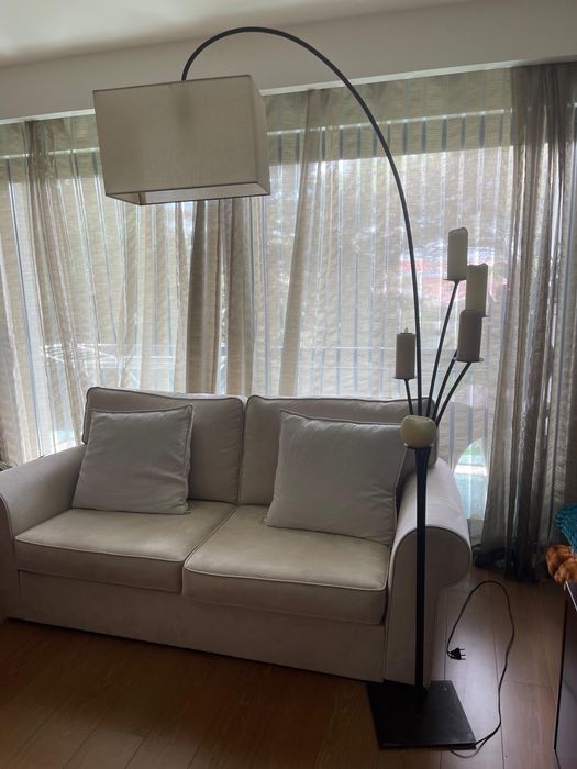 Candeeiro em ferro forjado