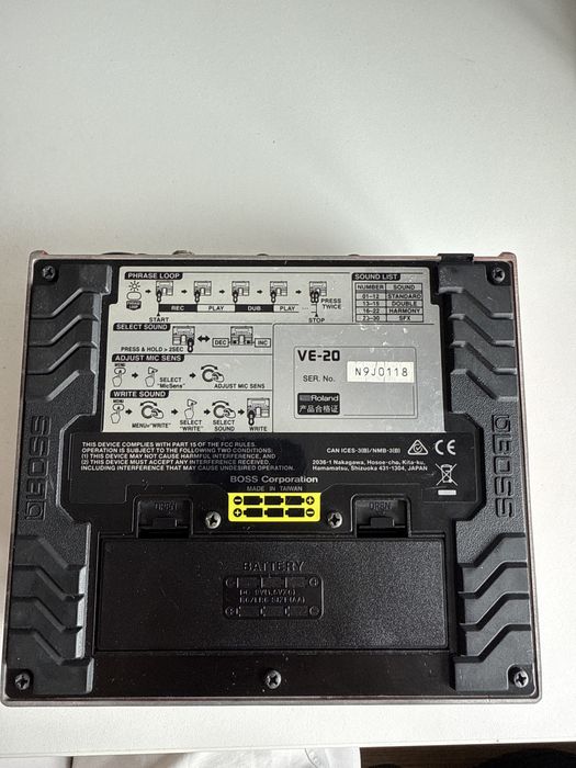 Boss ve-20 procesor wokalny