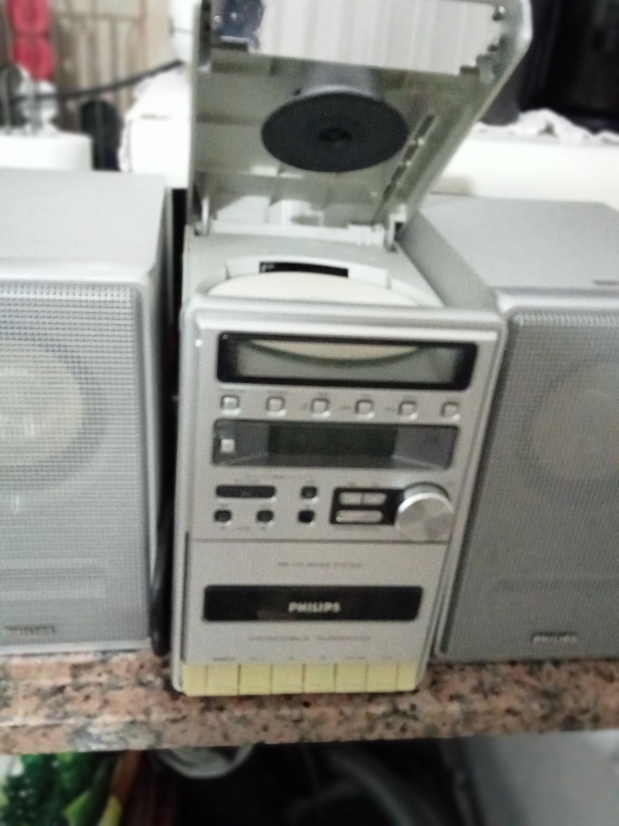 Radio CD e cassete