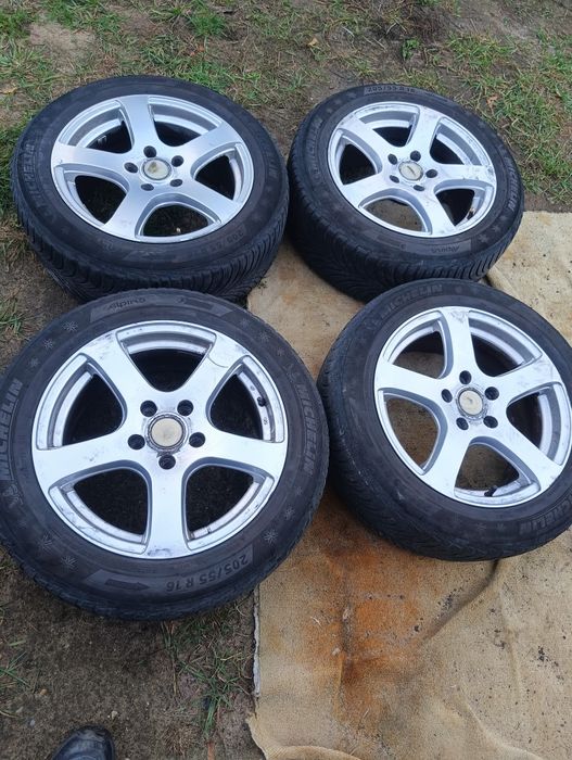 Koła zimowe opony felgi 5 x 112 16