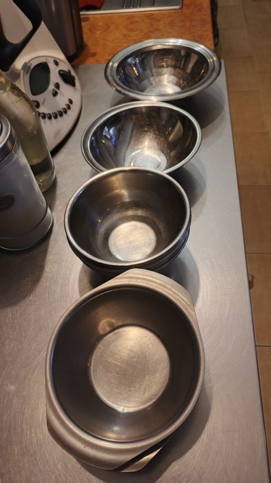 Miski Metalowe kuchenne