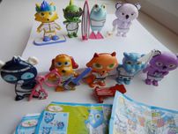 ZWIERZĄTKA Color Friends (2008) Kinder Niespodzianka KOMPLET