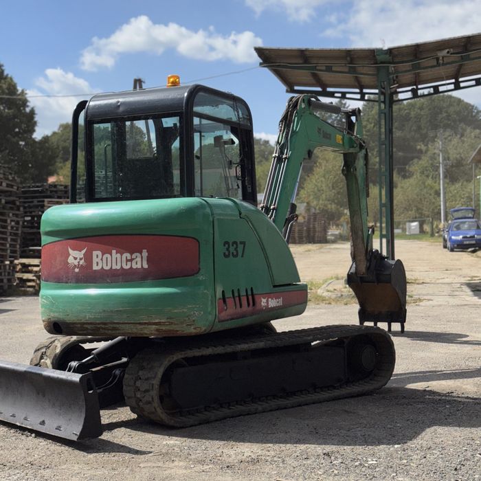 Minikoparka BOBCAT 337  waga 5 ton