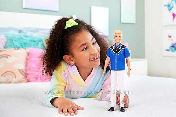 Лялька Barbie Fashionistas Кен Модник у ковбойському стилі HRH25