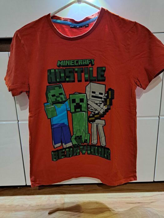 Minecraft t-shirt rozm.152