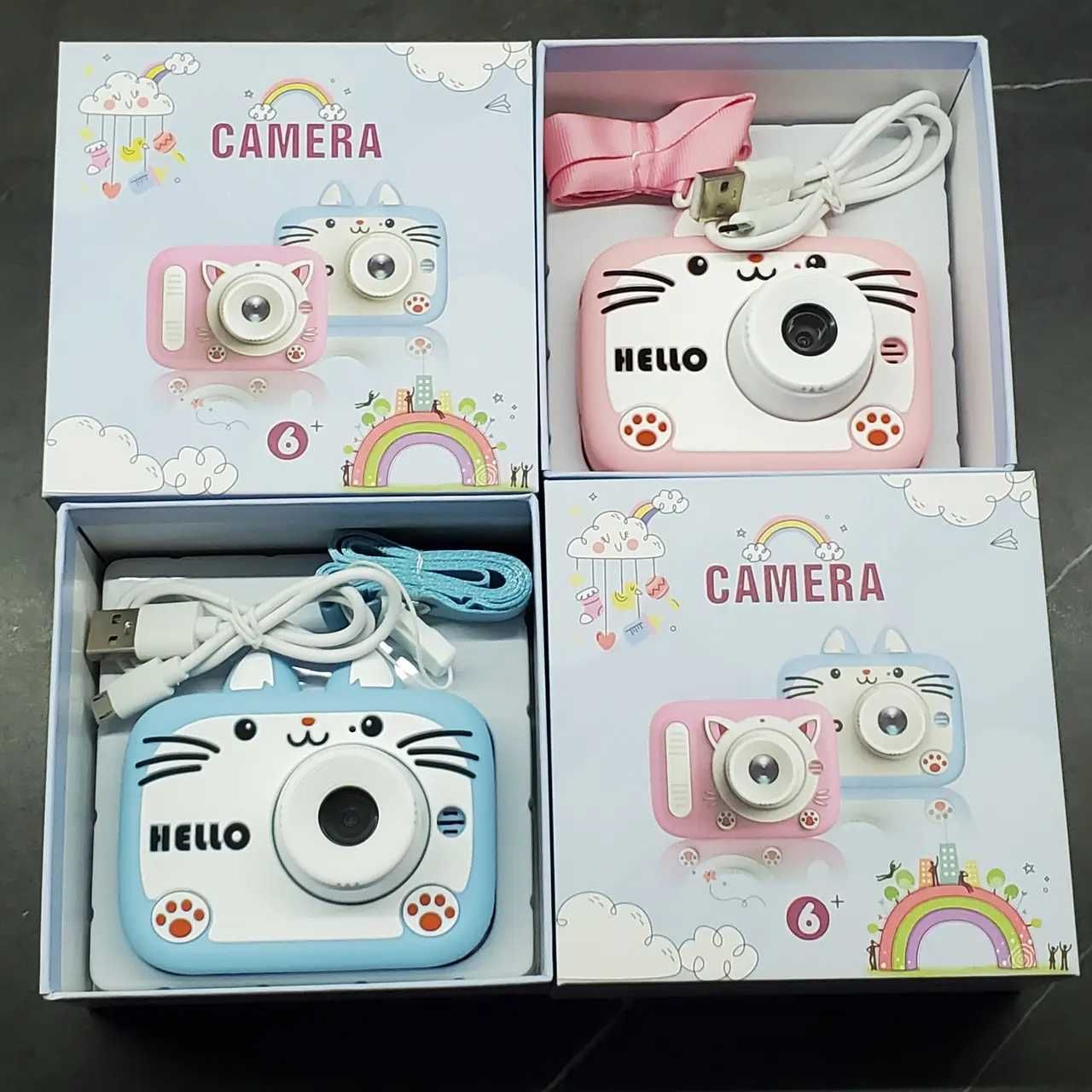 Дитячий фотоапарат Hello Kitty Детский фотоаппарат Hello Kitty blue