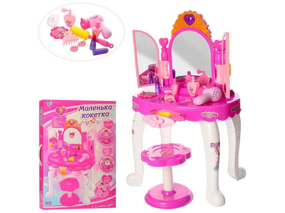 Трюмо дитяче туалетний косметичний столик дитячий Технок 8683