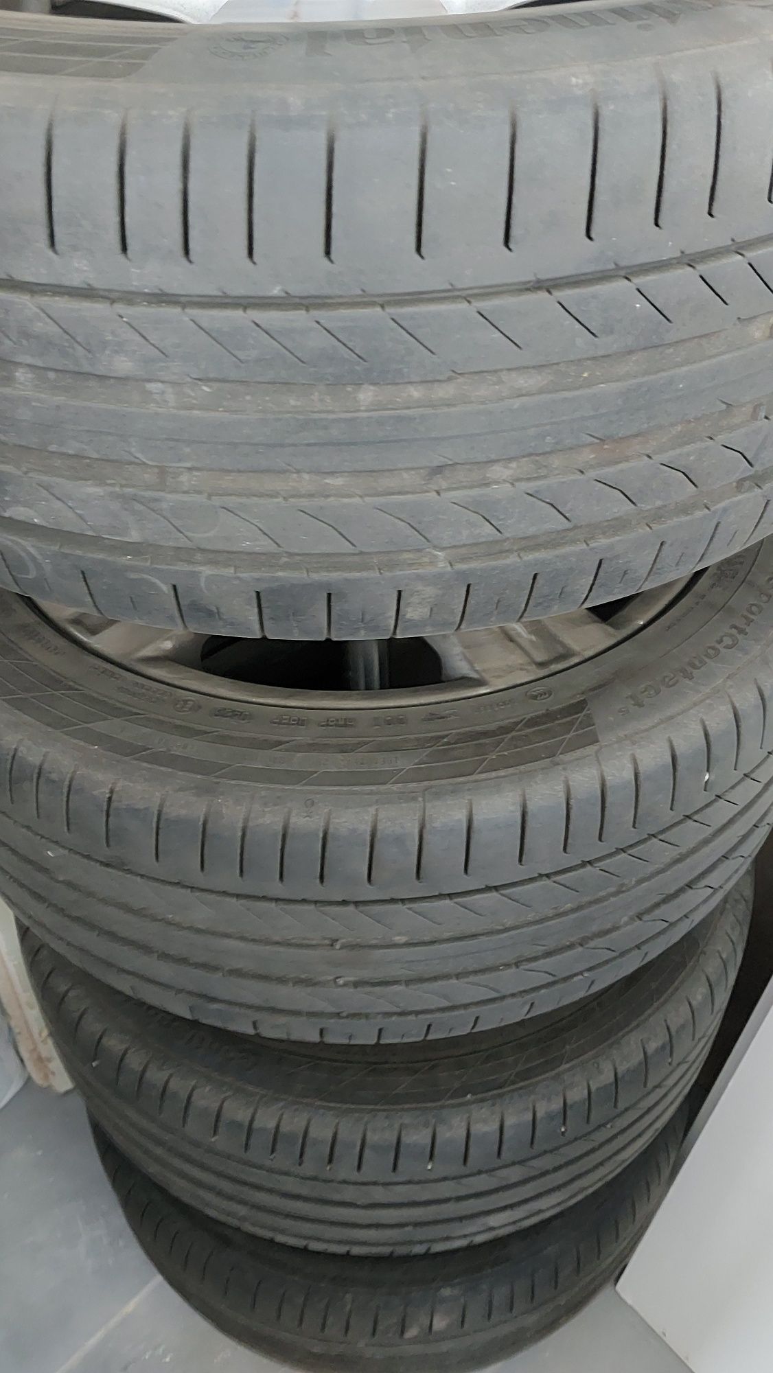 Felgi i opony letnie VW Passat 17 cali Continental 3AA
