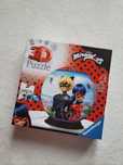 Puzzle Miraculum Biedronka i Czarny Kot kula