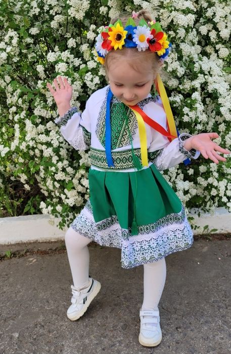 Плаття вишиванка для дівчкинки