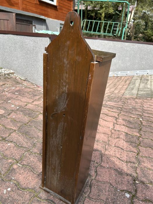 Szafka drewniana francuska piekarnicza z piekarni